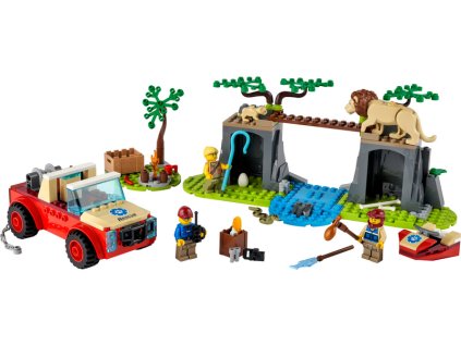 LEGO City - Záchranářský teréňák do divočiny - LEGO60301
