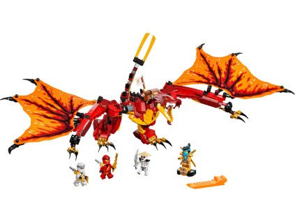 LEGO Ninjago - Útok ohnivého draka - LEGO71753
