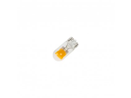 COB LED T10 oranžová, 12V, celosklo - 95COB-T10-3ora