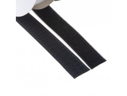Suchý zip samolepící, smyčky + háčky 20mm x 25m - W31120