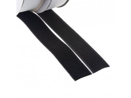 Suchý zip samolepící, smyčky + háčky 30mm x 25m - W31130