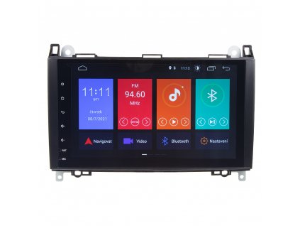 Autorádio pro Mercedes s 9" LCD, Android 10.0, WI-FI, GPS, Mirror link, Bluetooth, 2x USB - 80809A