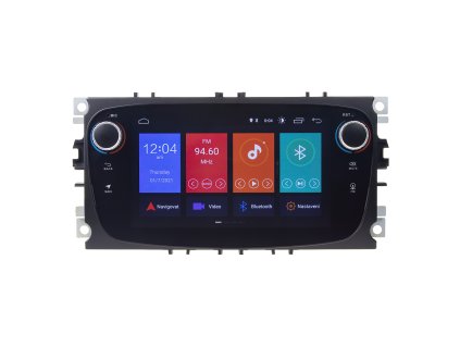 Autorádio pro Ford 2008-2012 s 7" LCD, Android 10.0, WI-FI, GPS, Mirror link, Bluetooth, 2x USB - 80888A