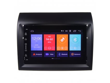 Autorádio pro FIAT/CITROEN/PEUGEOT s 7" LCD, Android 10.0, WI-FI, GPS, Mirror link, Bluetooth, 3xUSB - 80887A