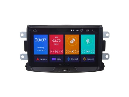 Autorádio pro Dacia, Renault, Opel, Lada s 8" LCD, Android 10.0, WI-FI, GPS, Mirror link, Bluetooth - 80895A
