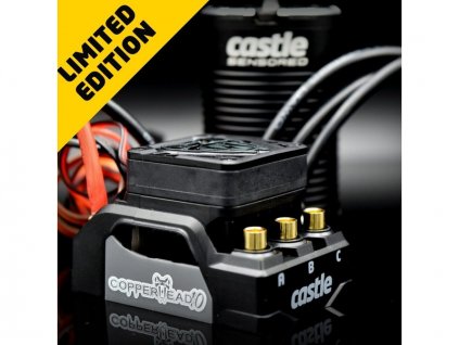 Castle motor 1412 3200ot/V Limited Edition senzored, reg. Copperhead - CC-010-0168-00