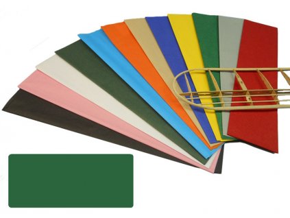 Krick potahový papír zelený 18g/m2 51x76cm (2) - KR-40366