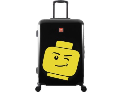 LEGO Luggage Cestovní kufr ColourBox Minifigure Head 24" - černý - LEGO20182-1980