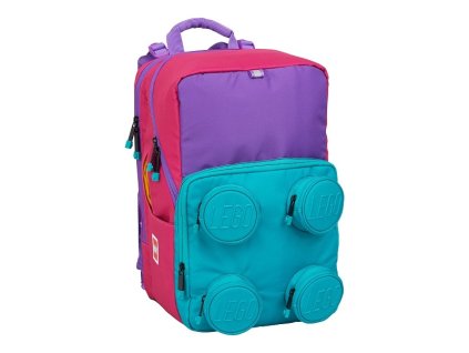 LEGO školní batoh Petersen - Pink/Purple - LEGO20209-2108