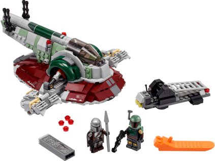 LEGO Star Wars - Boba Fett a jeho kosmická loď - LEGO75312