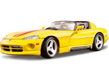 Bburago Dodge Viper RT/10 1:18 žlutá - BB18-12024