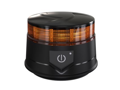 AKU LED maják, 30x0,7W oranžový, magnet, ECE R65 R10 - wlbat313