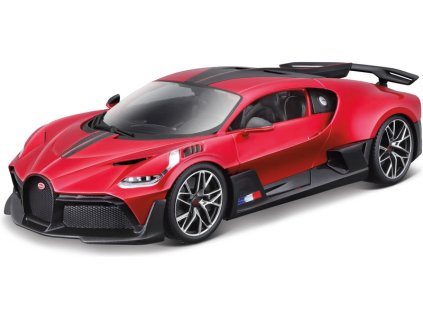 Bburago Bugatti Divo 1:18 červená - BB18-11045R