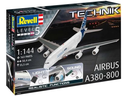 Revell Technik Airbus A380-800 (1:144) - RVL00453