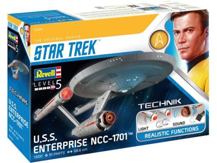 Revell Technik Star Trek USS Enterprise NCC-1701 (1:600) - RVL00454