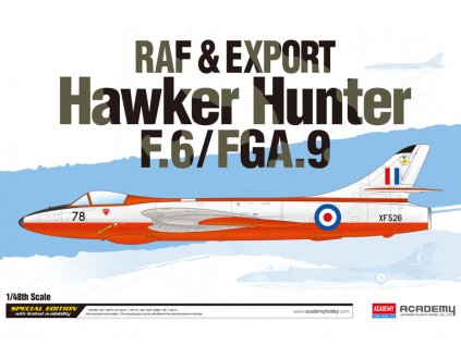 Academy Hawker Hunter F.6/FGA.9 RAF (1:48) - AC-12312