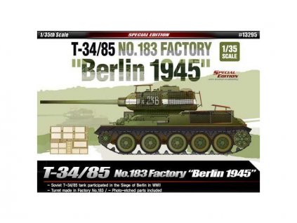 Academy T-34/85 No.183 Berlin 1945 (1:35) - AC-13295