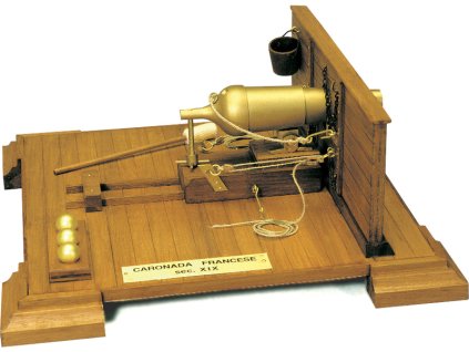 Mantua Model Francouzský kanón 1:17 kit - KR-800800