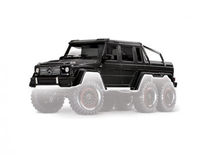 Traxxas karosérie Mercedes-Benz G 63 černá s LED osvětlením - TRA8825RQ