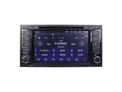 Autorádio pro VW Touareg 2004-2011 / T5 2003-2010 s 7" LCD, Android 11.0, WI-FI, GPS, Mirror link - 80893A