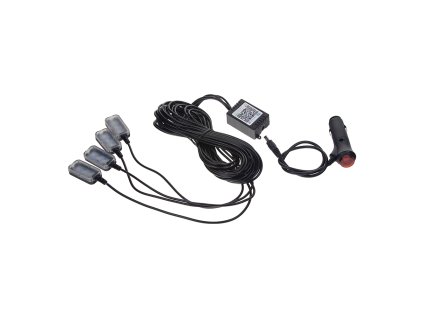 LED podsvětlení vnitřní RGB 12V, bluetooth, 4x LED modul - 95RGB-SET11