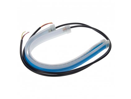 LED pásek, dynamické blinkry oranžová / poziční světla bílá, 30 cm - 96UN07-30