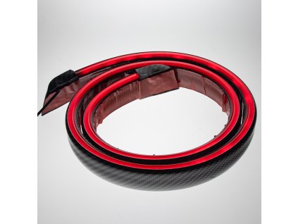 LED pásek na spoiler, brzdové světlo, carbon, 120 cm - 96UN08