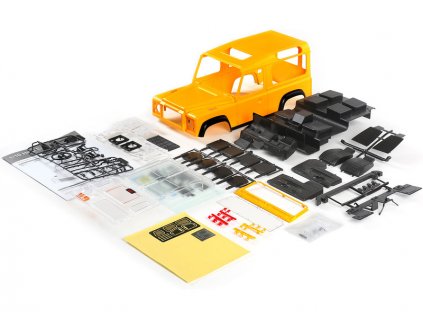 Killerbody karosérie 1:10 Land Rover Defender 90 žlutá - KB49002