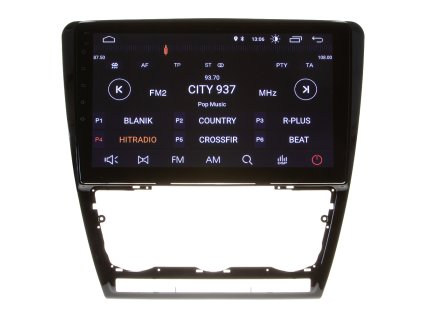 Autorádio pro Škoda Octavia 2007-2014 s 10,1" LCD, Android 11.0, WI-FI, GPS, Carplay, Bluetooth - 80885A