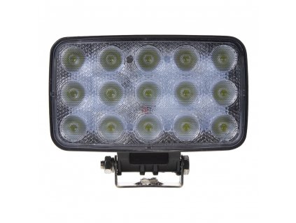 LED světlo obdélníkové, 15x3W, 152x118x50mm, ECE R10 - wl-8445