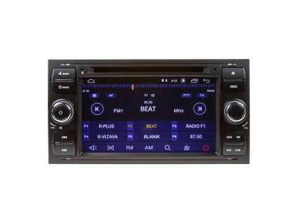 Autorádio pro Ford 2005-2012 s 7" LCD, Android 11.0, WI-FI, GPS,Carplay,Mirror link,Bluetooth,3x USB - 80894A