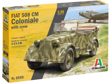 Italeri Fiat 508 CM Coloniale (1:35) - IT-6550