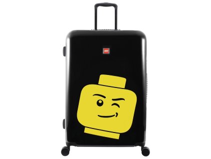 LEGO Luggage Cestovní kufr ColourBox Minifigure Head 28" - černý - LEGO20183-1980