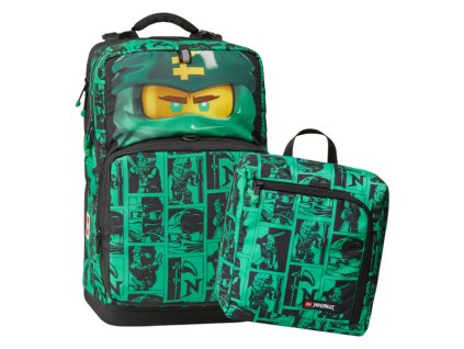 LEGO školní batoh Maxi Plus - Ninjago Green - LEGO20214-2201