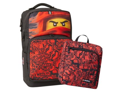 LEGO školní batoh Maxi Plus - Ninjago Red - LEGO20214-2202