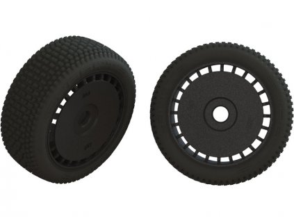 Arrma kolo s pneu dBoots Exabyte černé (2) - ARA550098