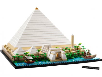LEGO Architecture - Velká pyramida v Gíze - LEGO21058