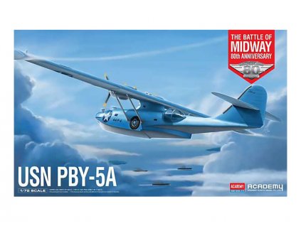 Academy Consolidated PBY-5A Catalina USN (bitva u Midway) (1:72) - AC-12573