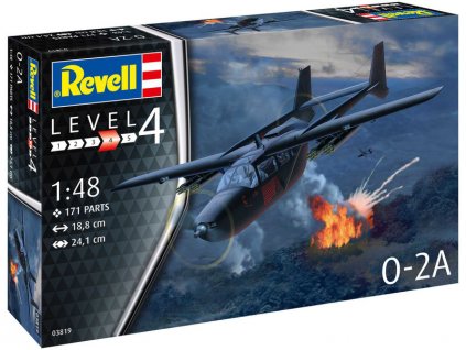 Revell Cessna O-2A Skymaster (1:48) - RVL63819