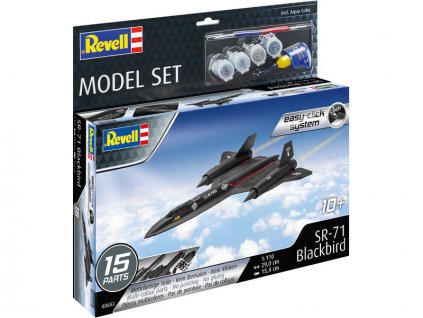 Revell EasyClick - Lockheed SR-71 Blackbird (1:110) (sada) - RVL63652