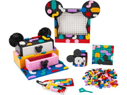 LEGO DOTS - Školní boxík Myšák Mickey a Myška Minnie - LEGO41964