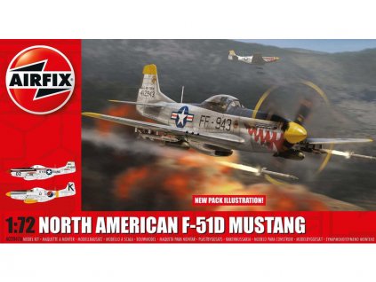 Airfix North American F-51D Mustang (1:72) - AF-A02047A