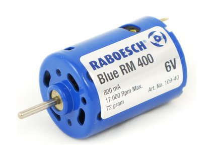 Raboesch motor stejnosměrný Blue RM-400 6V - KR-rb109-40