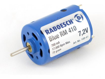 Raboesch motor stejnosměrný Blue RM-410 7.2V - KR-rb109-41