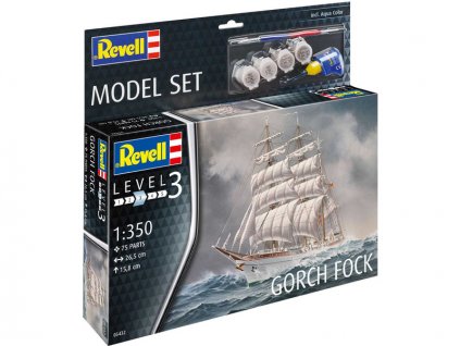 Revell Gorch Fock (1:350) (sada) - RVL65432