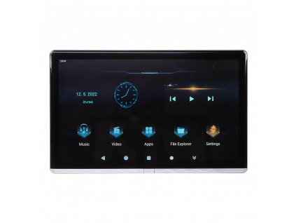 LCD monitor 12,3" OS Android/USB/SD/HDMI s držákem na opěrku - ds-x123aa