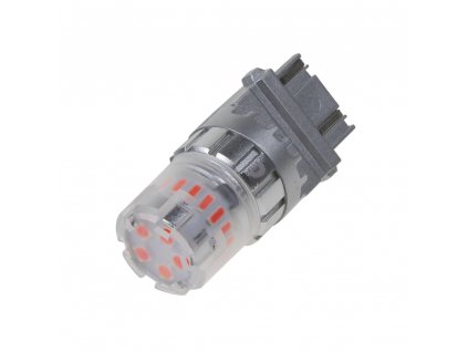 LED T20 (3157) červená, 12V, 23LED SMD - 95AC006red