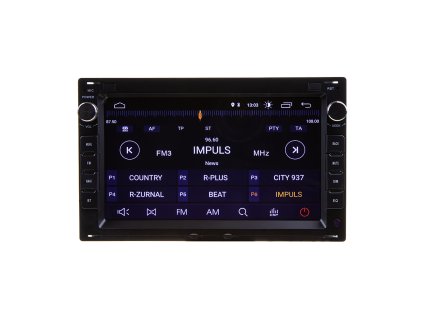 Autorádio pro VW, Škoda s 7" LCD, Android 11.0, WI-FI, GPS, Carplay, Bluetooth, 2x USB - 80802A