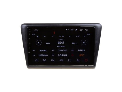 Autorádio pro Škoda Rapid 2012- s 9" LCD, Android 11.0, WI-FI, GPS, Mirror link, Bluetooth, - 80881A