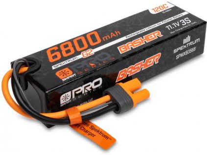 Spektrum Smart G2 Pro LiPo 11.1V 6800mAh 120C IC5 - SPMXB3S68